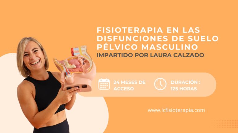 CURSO ONLINE: DISFUCIONES DE SUELO PÉLVICO MASCULINO