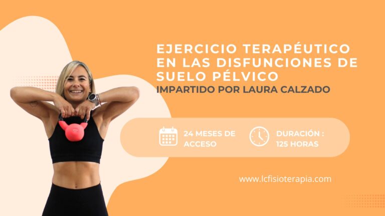 CURSO ONLINE: EJERCICIO TERAPÉUTICO EN LAS DISFUNCIONES DE SUELO PÉLVICO