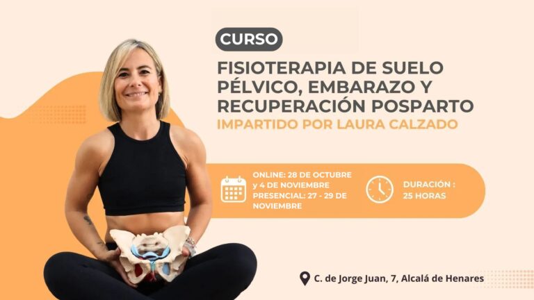 CURSO PRESENCIAL: FISIOTERAPIA DE SUELO PÉLVICO, EMBARAZO Y RECUPERACIÓN POSPARTO